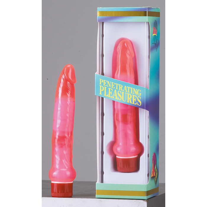 Seven Creations Jelly Anal Vibrator Pink