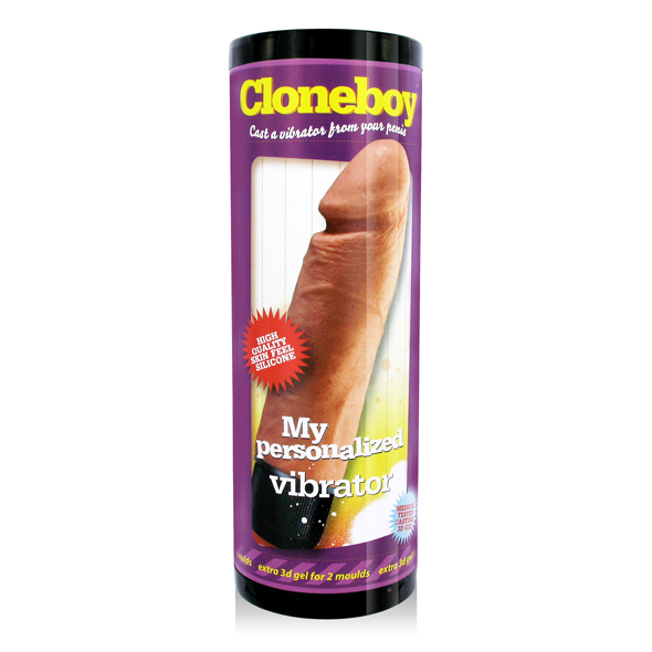 Sada pro kopii penisu s vibrační jednotkou Cloneboy