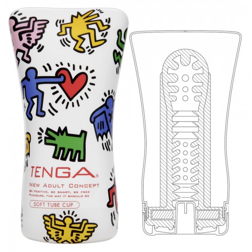 Tenga - Keith Haring Soft Tube Cup