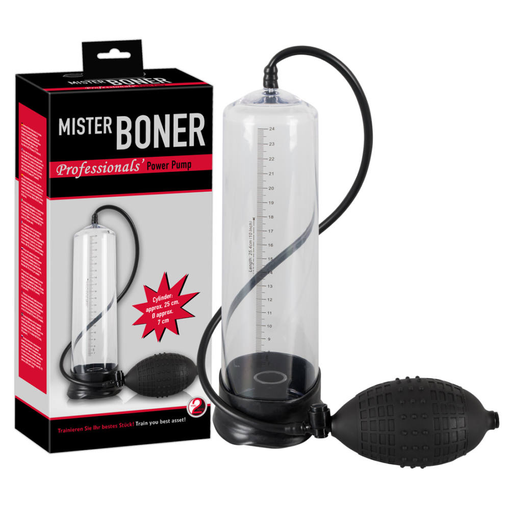Mister Boner Professionals Power Pump- podtlaková pumpa