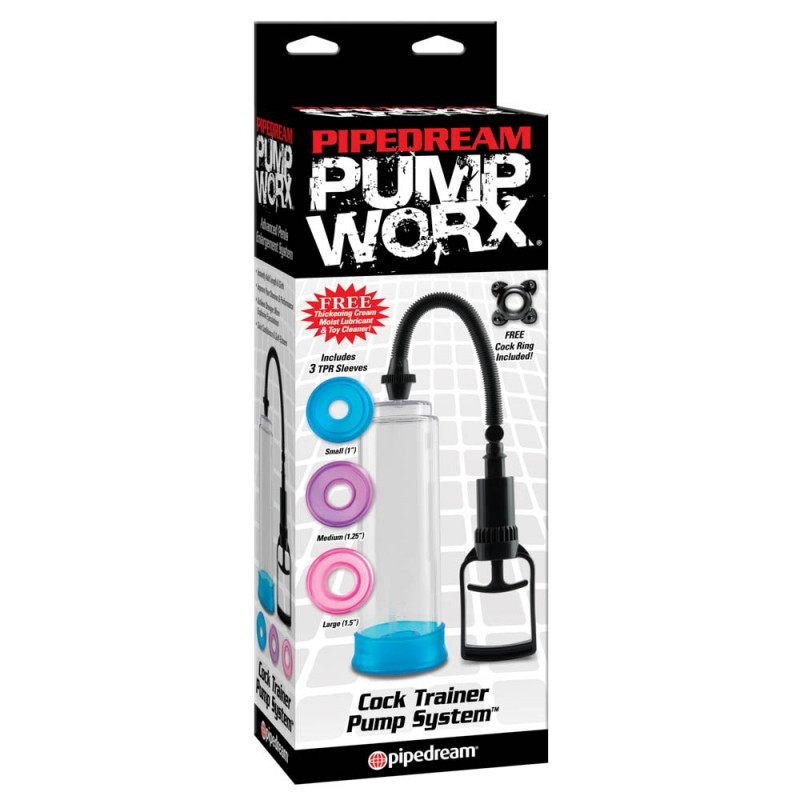 Pipedream Pump Worx Trainer Pump System 3 Sleeves