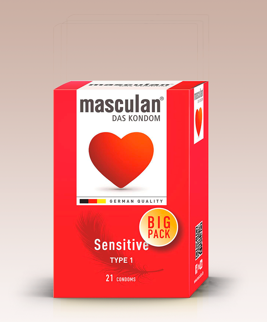 Masculan Sensitive BIG PACK 21ks
