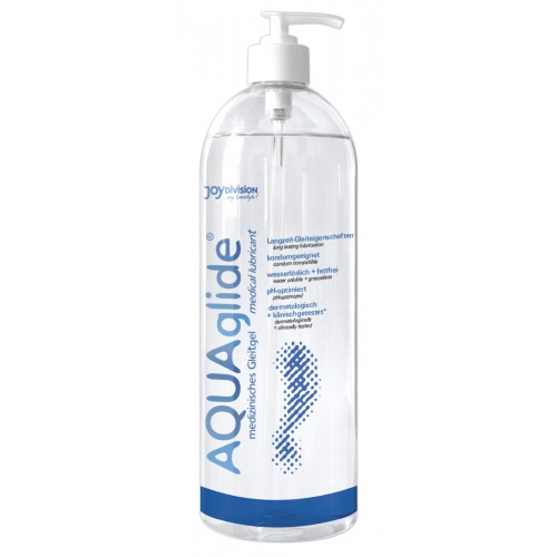 Joydivision Aquaglide lubrikační gel s pumpičkou 1l