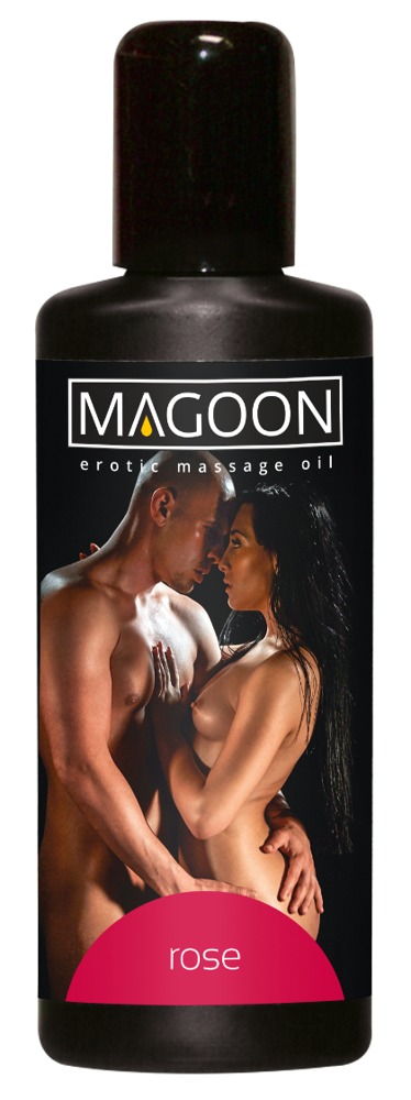 Magoon masážní olej s vůní růží 100ml