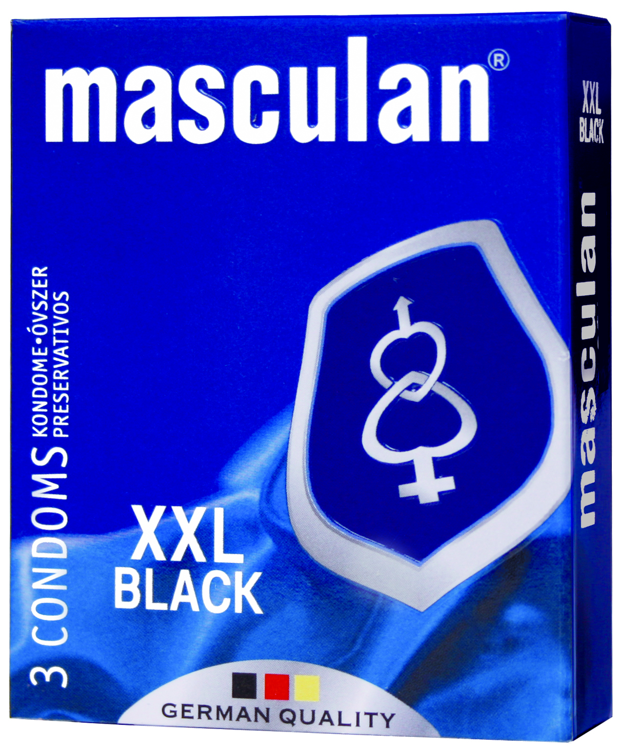 MASCULAN XXL Black 3ks