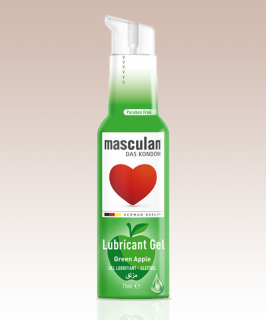 Masculan lubrikant zelené jablko  75 ml