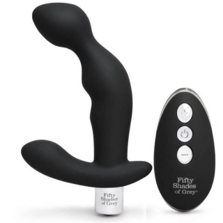 FIFTY SHADES OF GRAY RELENTLESS VIBRATIONS REMOTE CONTROL PROSTATE STIMULATOR